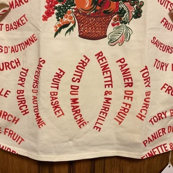 NWT TORY BURCH FRUIT COTTON WOMAN T-shirts SIZE US XXL NEW WITH TAG - Picture 3 of 15
